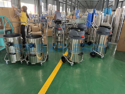 克萊森工業吸塵器生產車間實拍圖